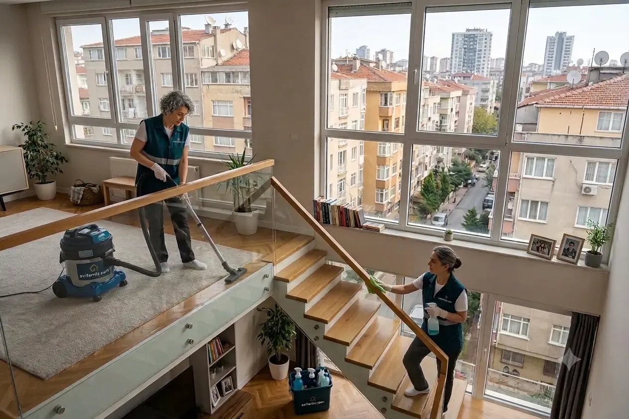 Tuzla İstanbul Dubleks Ev Temizliği görseli